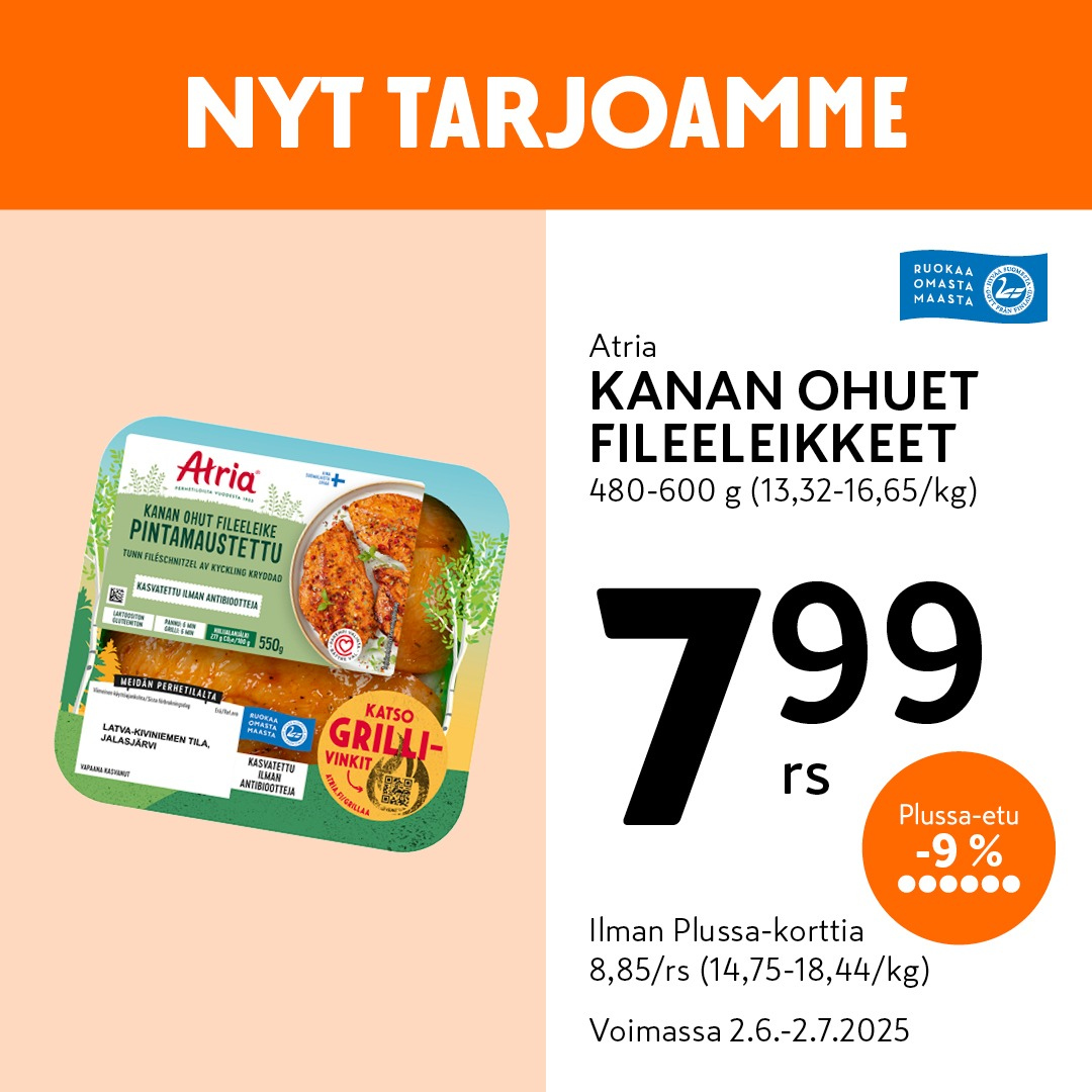 K-market tarjoukset - 02.06.2025 - 02.07.2025. Sivu 2