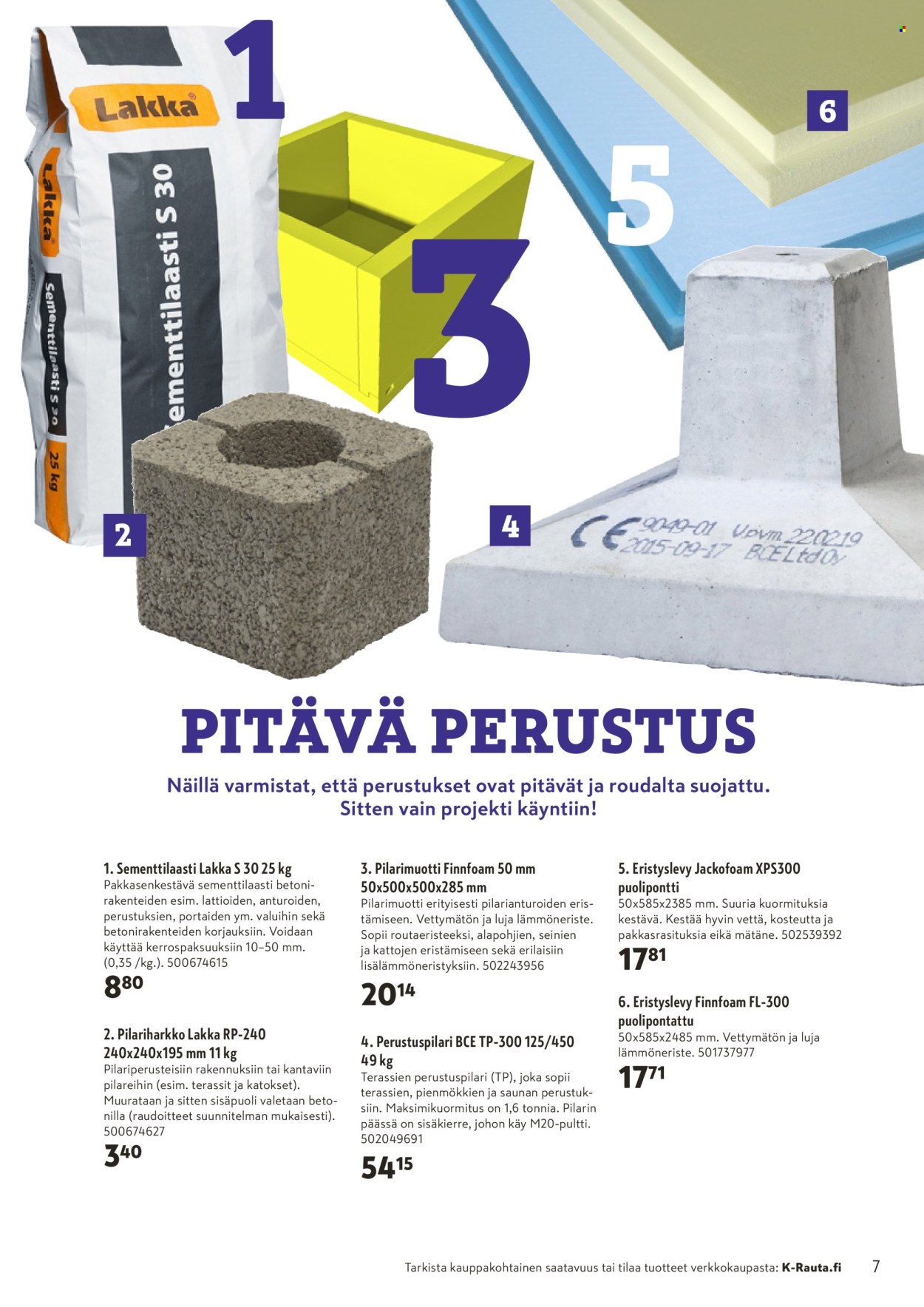 K-Rauta tarjoukset - 25.06.2025 - 08.07.2025. Sivu 7