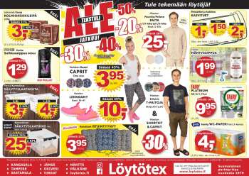 Löytötex tarjoukset  - 25.06.2025 - 01.07.2025.