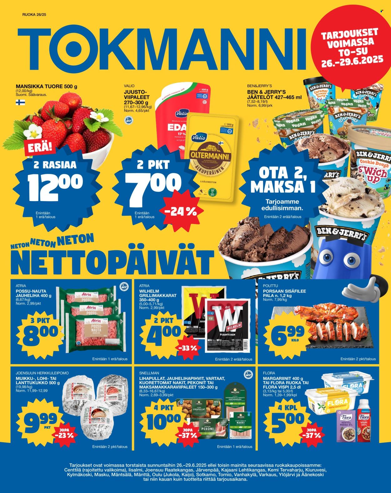 Tokmanni tarjoukset - 26.06.2025 - 29.06.2025. Sivu 1