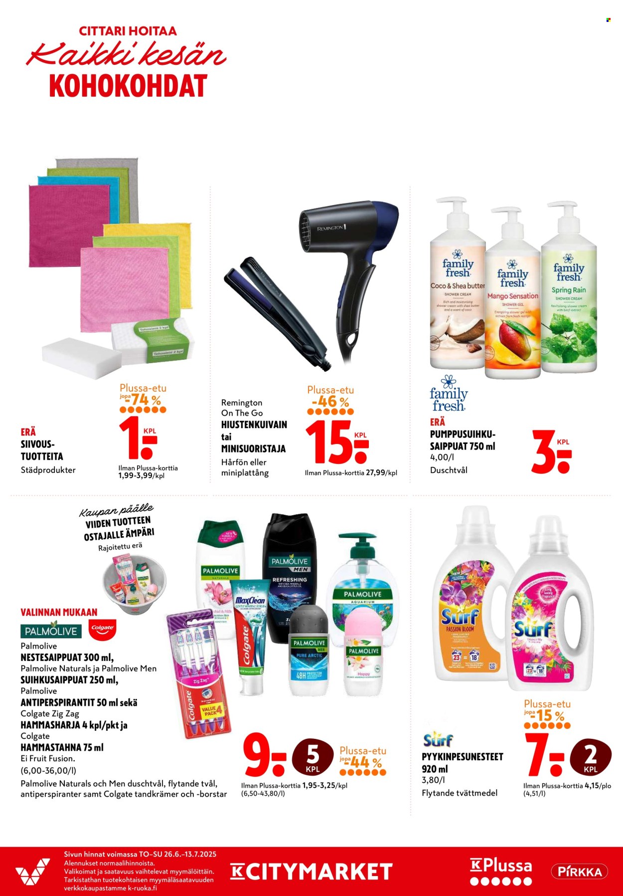 K-citymarket tarjoukset - 26.06.2025 - 13.07.2025. Sivu 18
