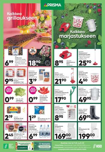 Prisma tarjoukset  - 25.06.2025 - 29.06.2025.