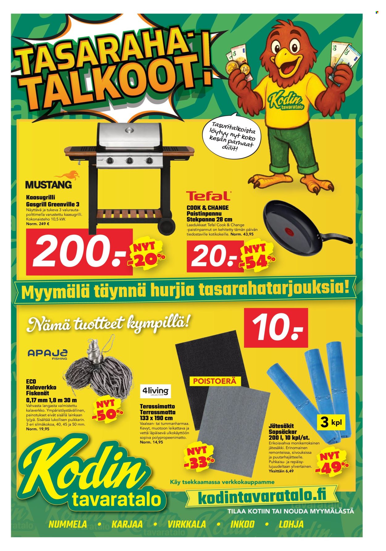 Kodintavaratalo tarjoukset - 30.06.2025 - 13.07.2025. Sivu 1