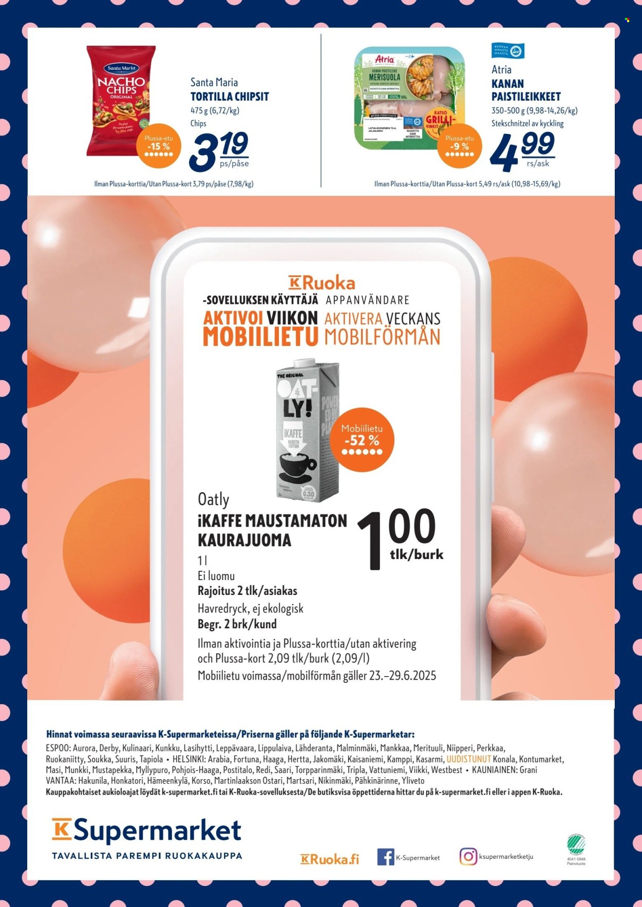 K-Supermarket tarjoukset - 26.06.2025 - 29.06.2025. Sivu 4