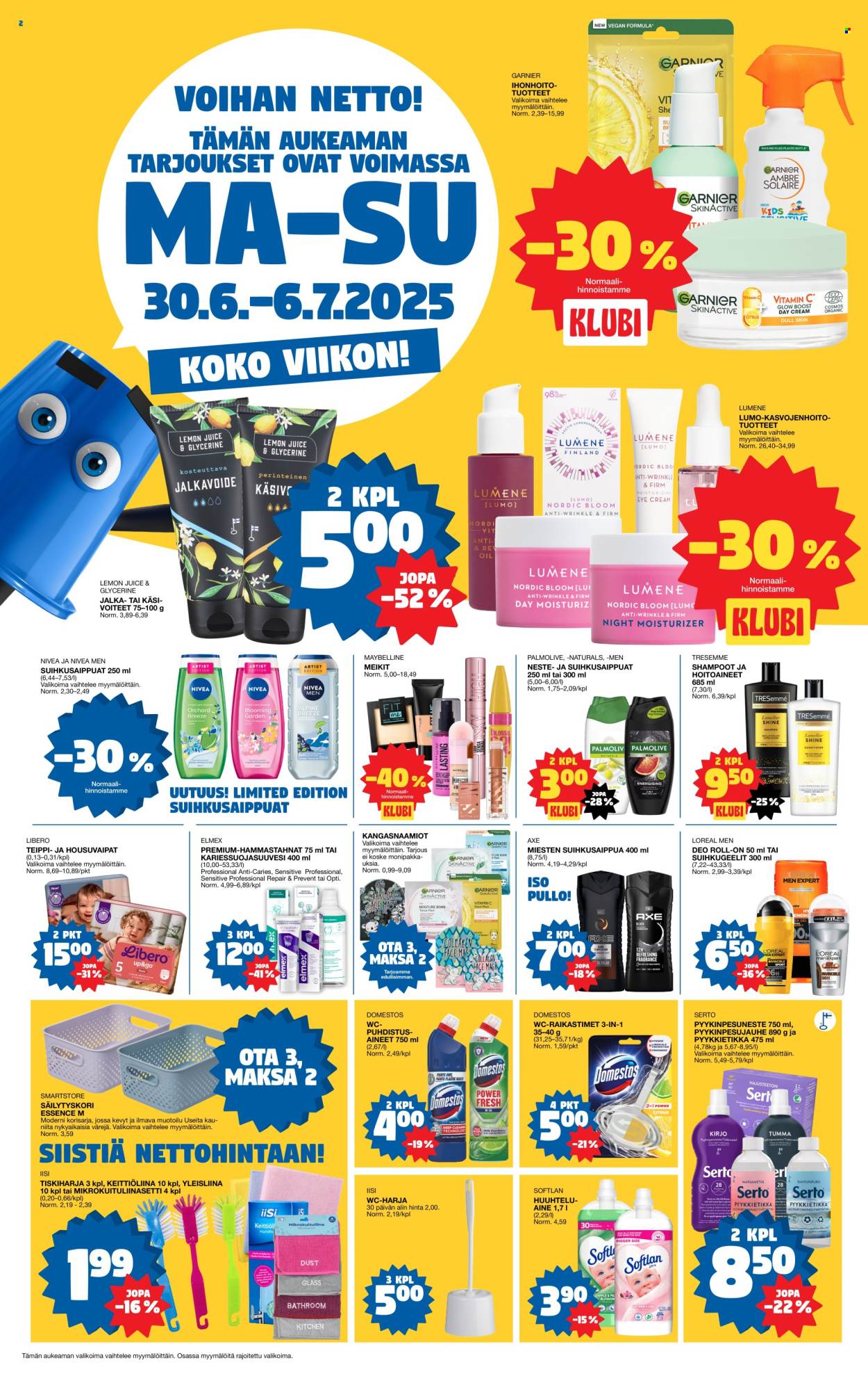 Tokmanni tarjoukset - 30.06.2025 - 06.07.2025. Sivu 2