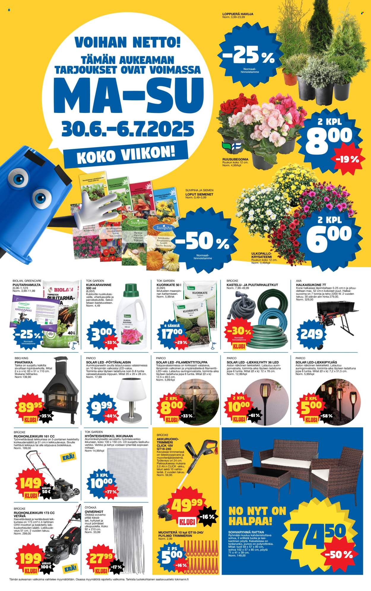 Tokmanni tarjoukset - 30.06.2025 - 06.07.2025. Sivu 8