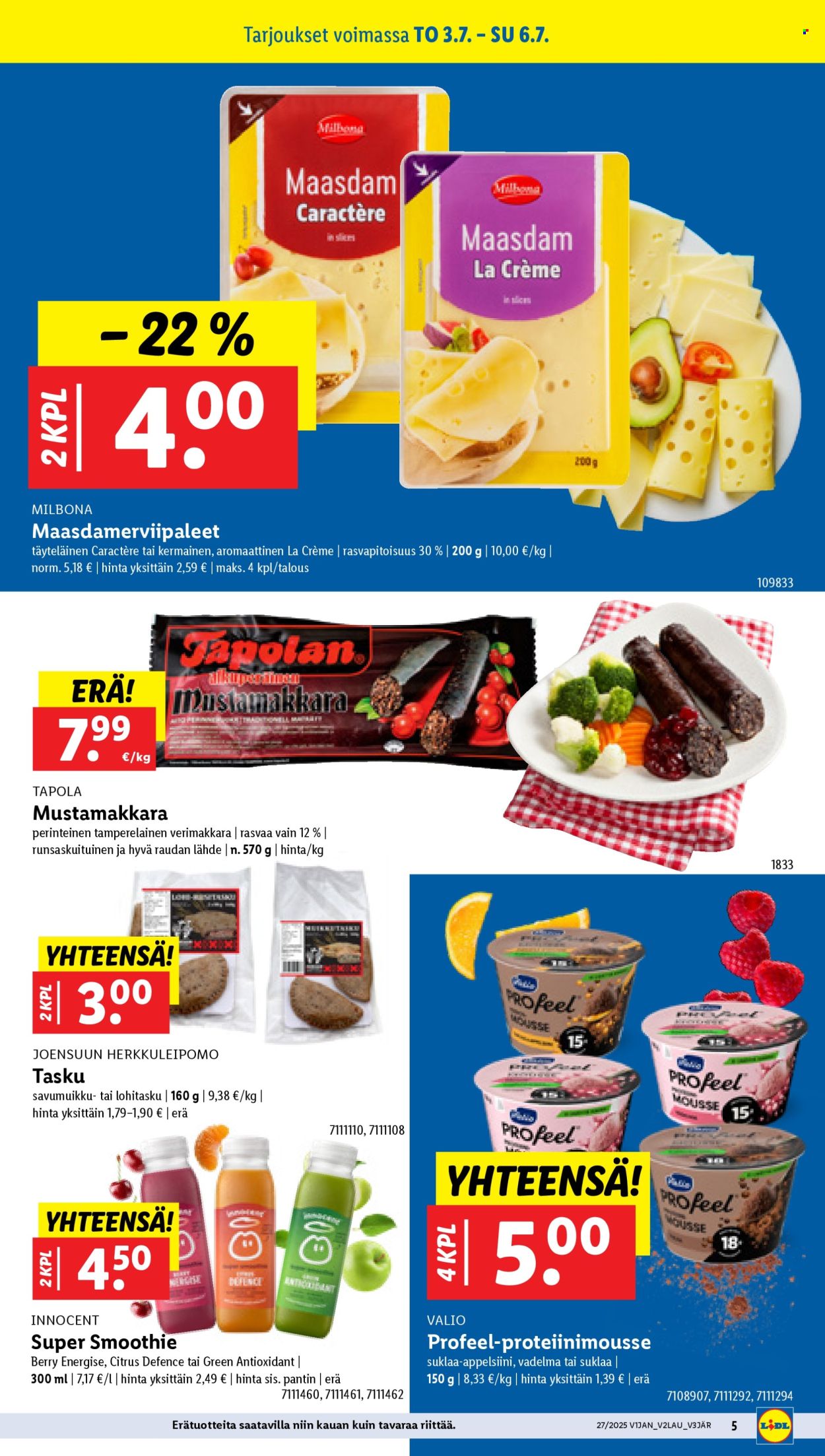 Lidl tarjoukset - 03.07.2025 - 09.07.2025. Sivu 7