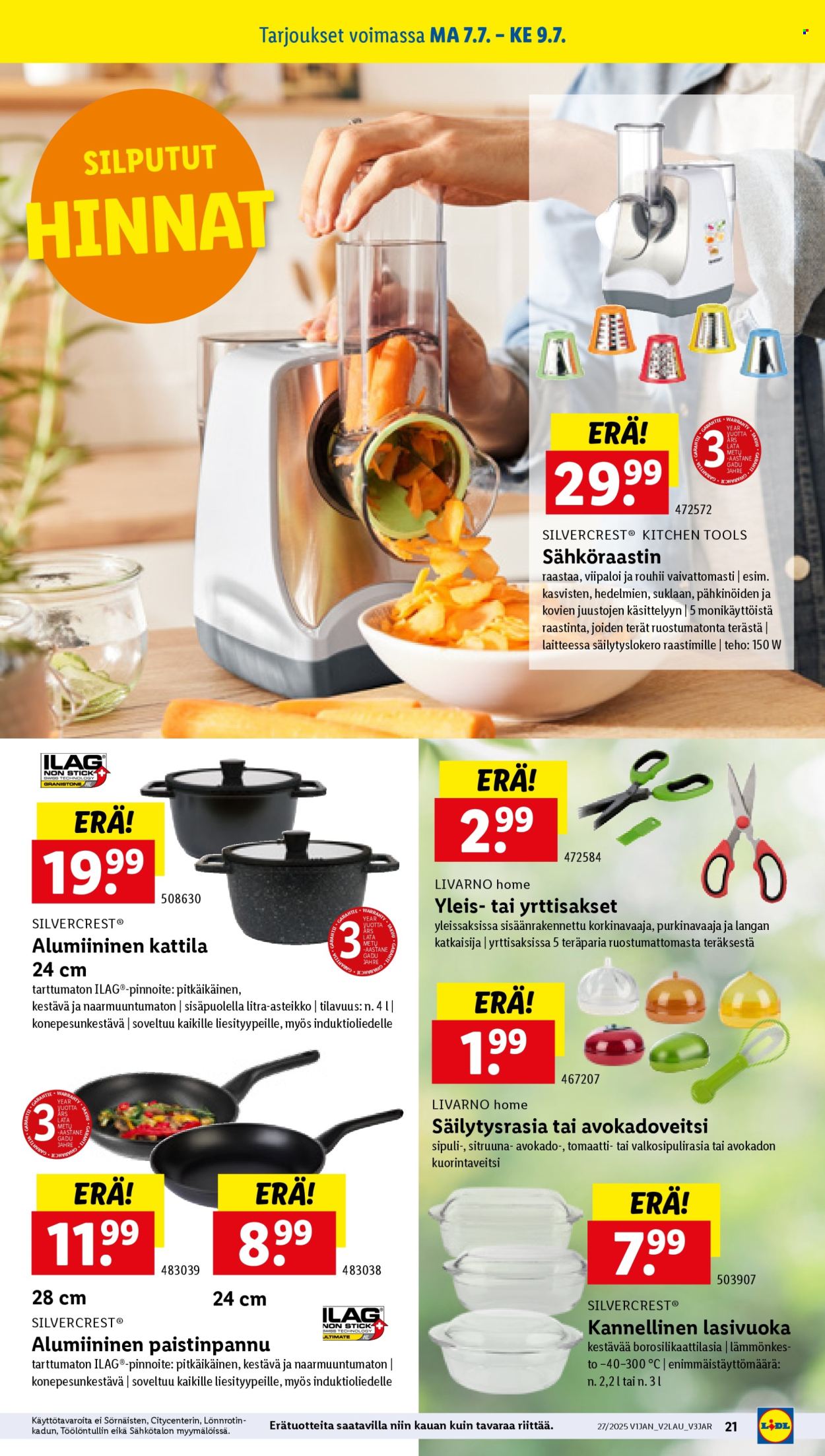Lidl tarjoukset - 03.07.2025 - 09.07.2025. Sivu 27