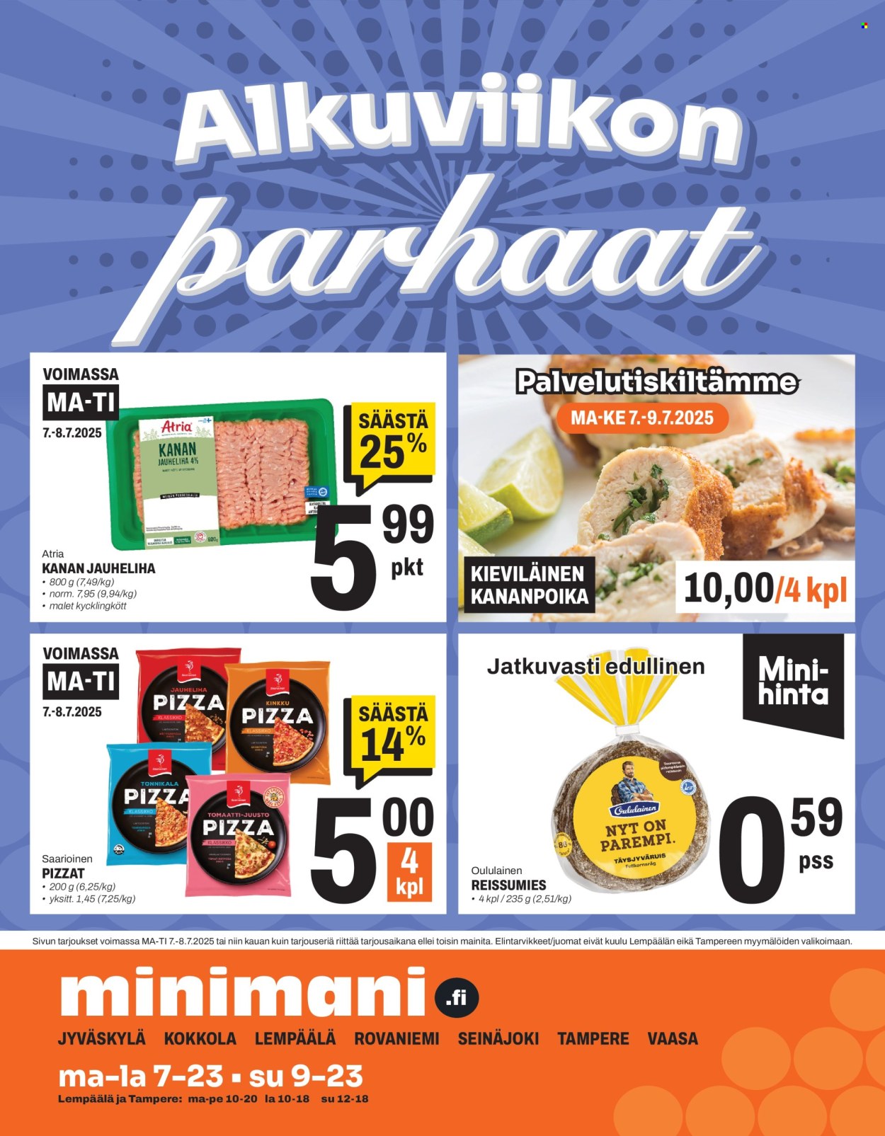 Minimani tarjoukset - 02.07.2025 - 06.07.2025. Sivu 12