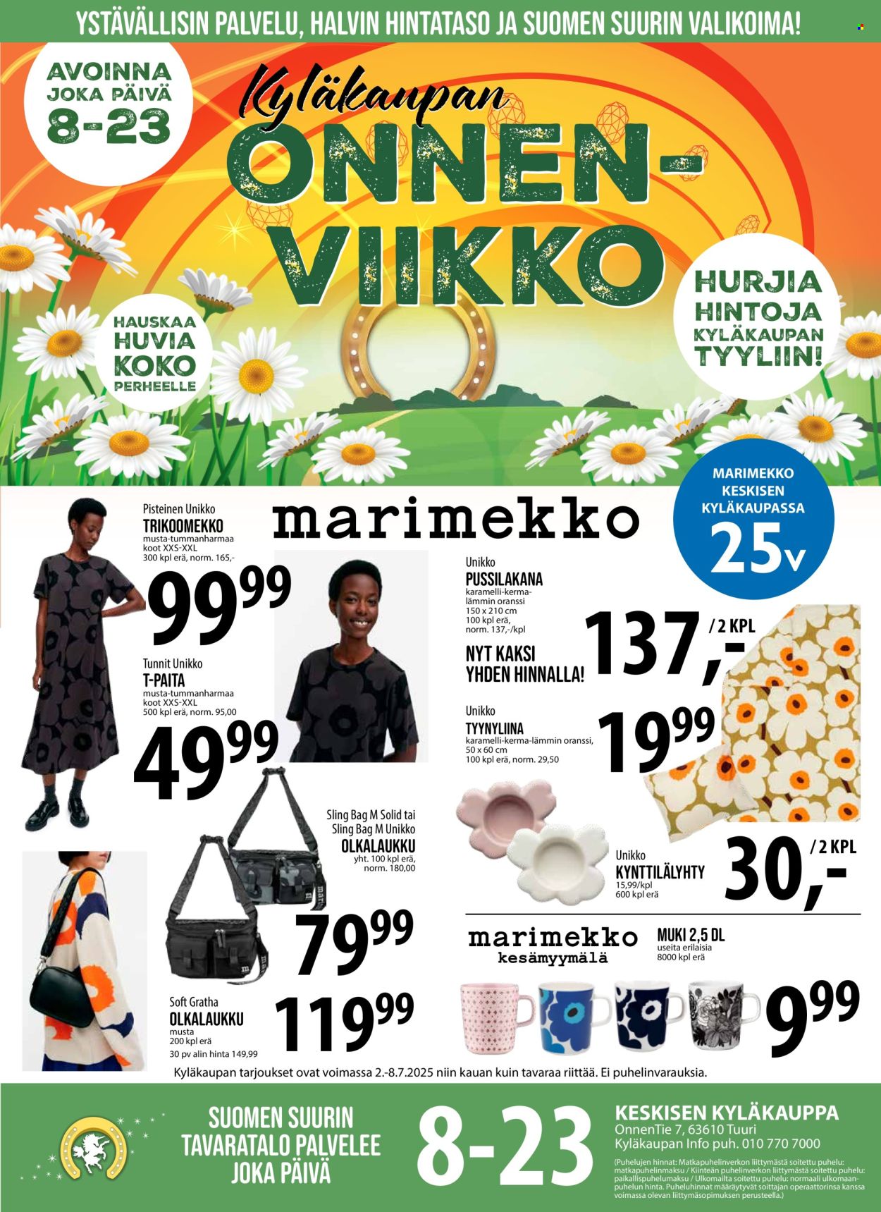 Tuuri tarjoukset - 02.07.2025 - 08.07.2025. Sivu 1
