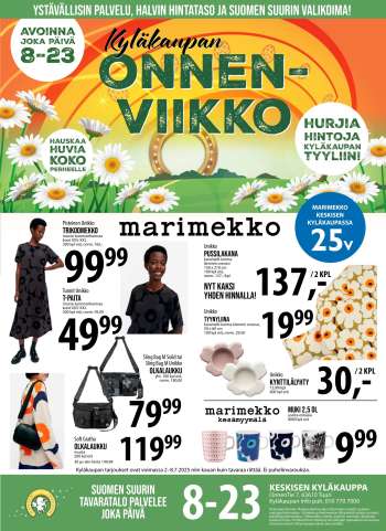 Tuuri tarjoukset  - 02.07.2025 - 08.07.2025.