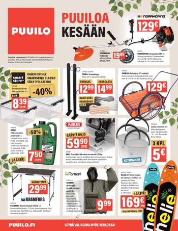 Puuilo tarjoukset  - 07.07.2025 - 27.07.2025.