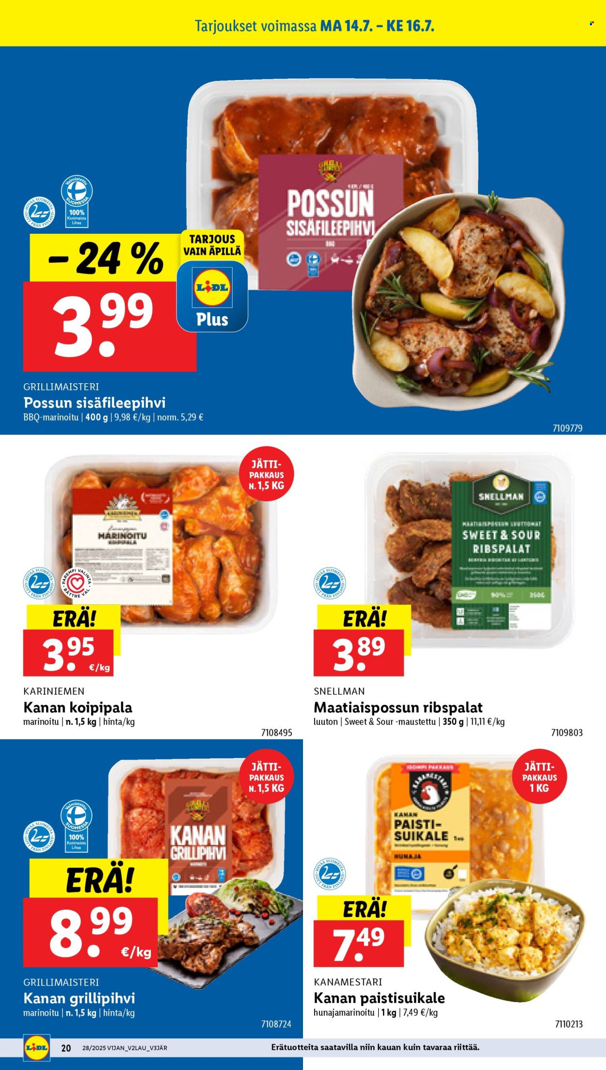 Lidl tarjoukset - 10.07.2025 - 16.07.2025. Sivu 26