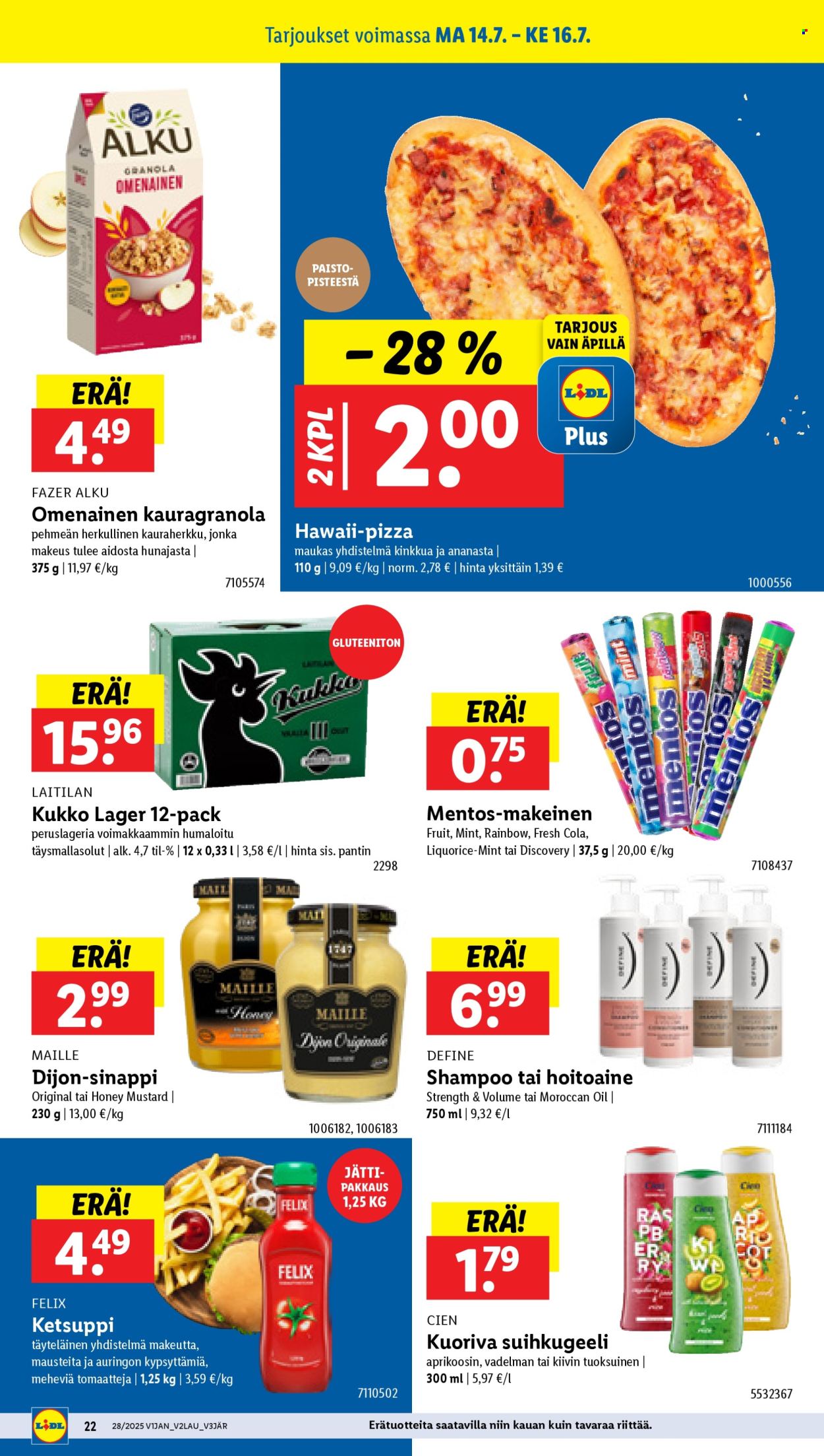 Lidl tarjoukset - 10.07.2025 - 16.07.2025. Sivu 28