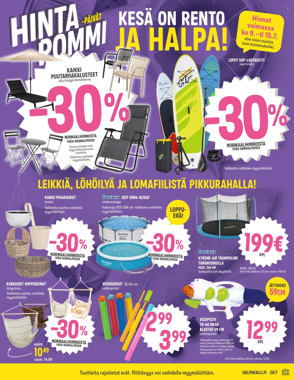 HalpaHalli tarjoukset - 09.07.2025 - 15.07.2025. Sivu 9