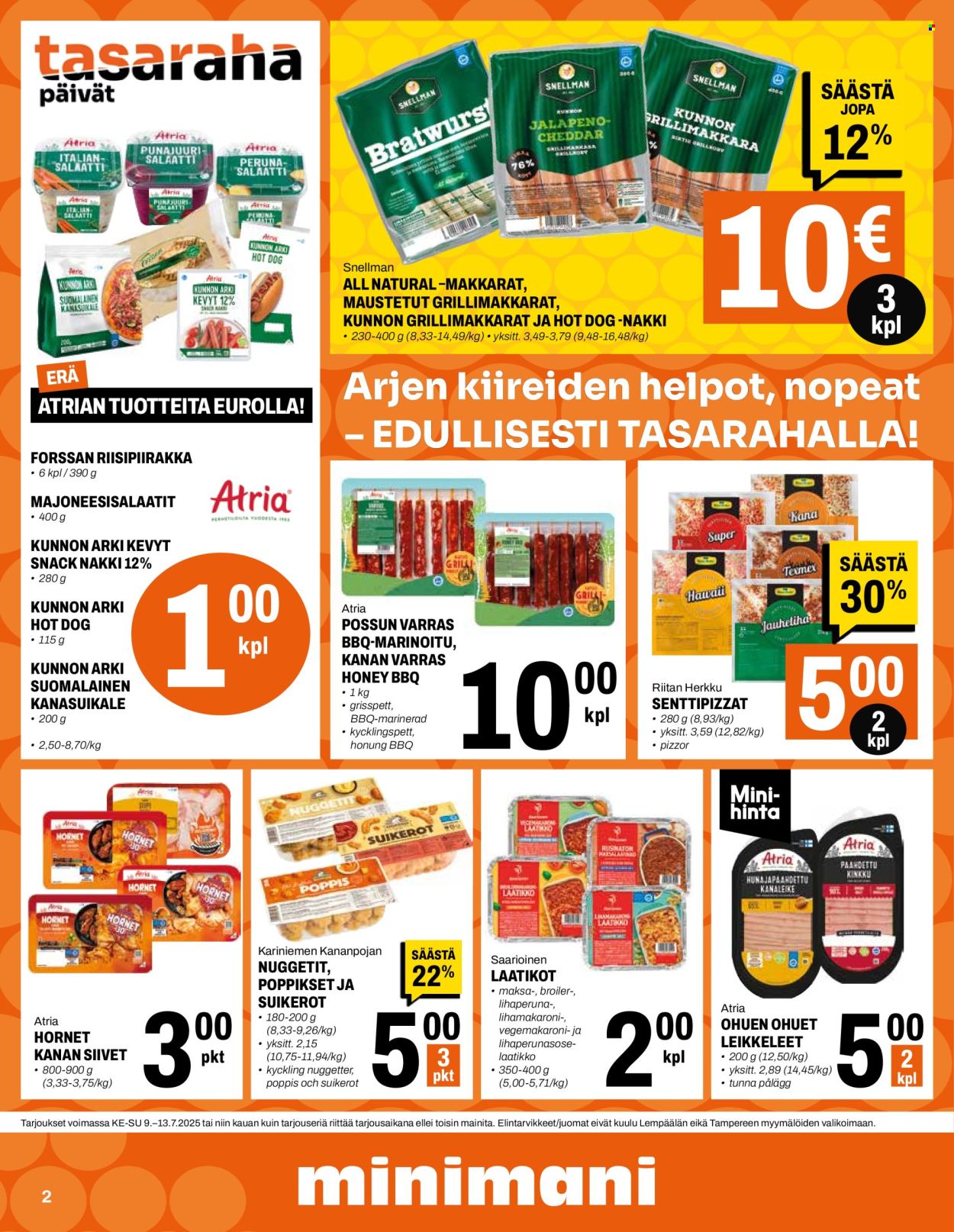 Minimani tarjoukset - 09.07.2025 - 13.07.2025. Sivu 2