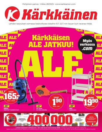 Kärkkäinen tarjoukset  - 09.07.2025 - 22.07.2025.