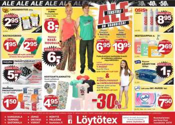 Löytötex tarjoukset  - 09.07.2025 - 15.07.2025.