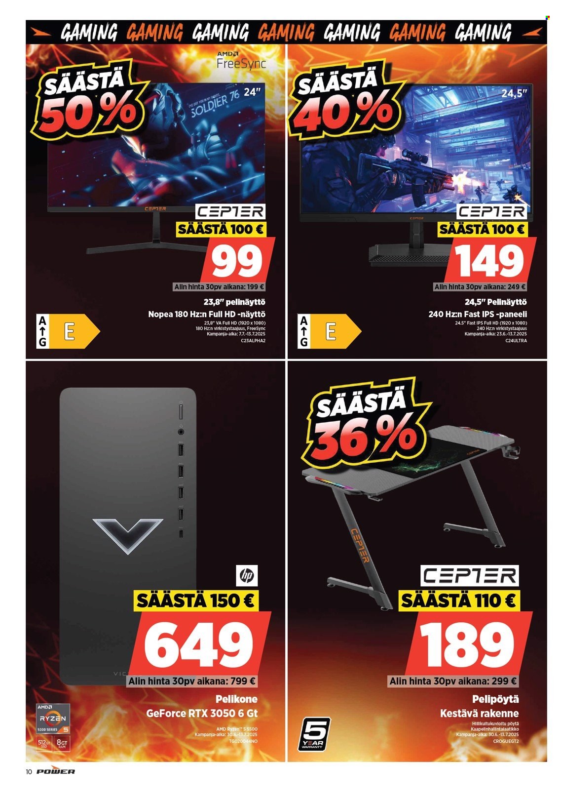 Power tarjoukset - 09.07.2025 - 13.07.2025. Sivu 10
