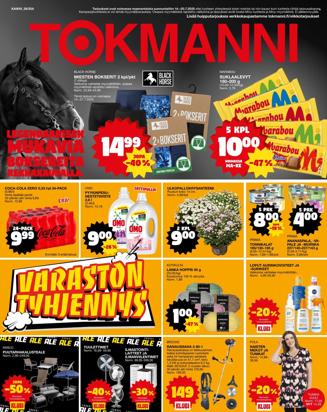Tokmanni tarjoukset - 14.07.2025 - 20.07.2025. Sivu 1