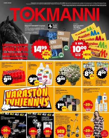 Tokmanni tarjoukset  - 14.07.2025 - 20.07.2025.