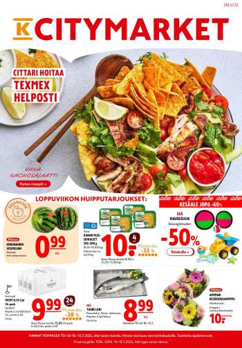 K-citymarket tarjoukset  - 10.07.2025 - 16.07.2025.