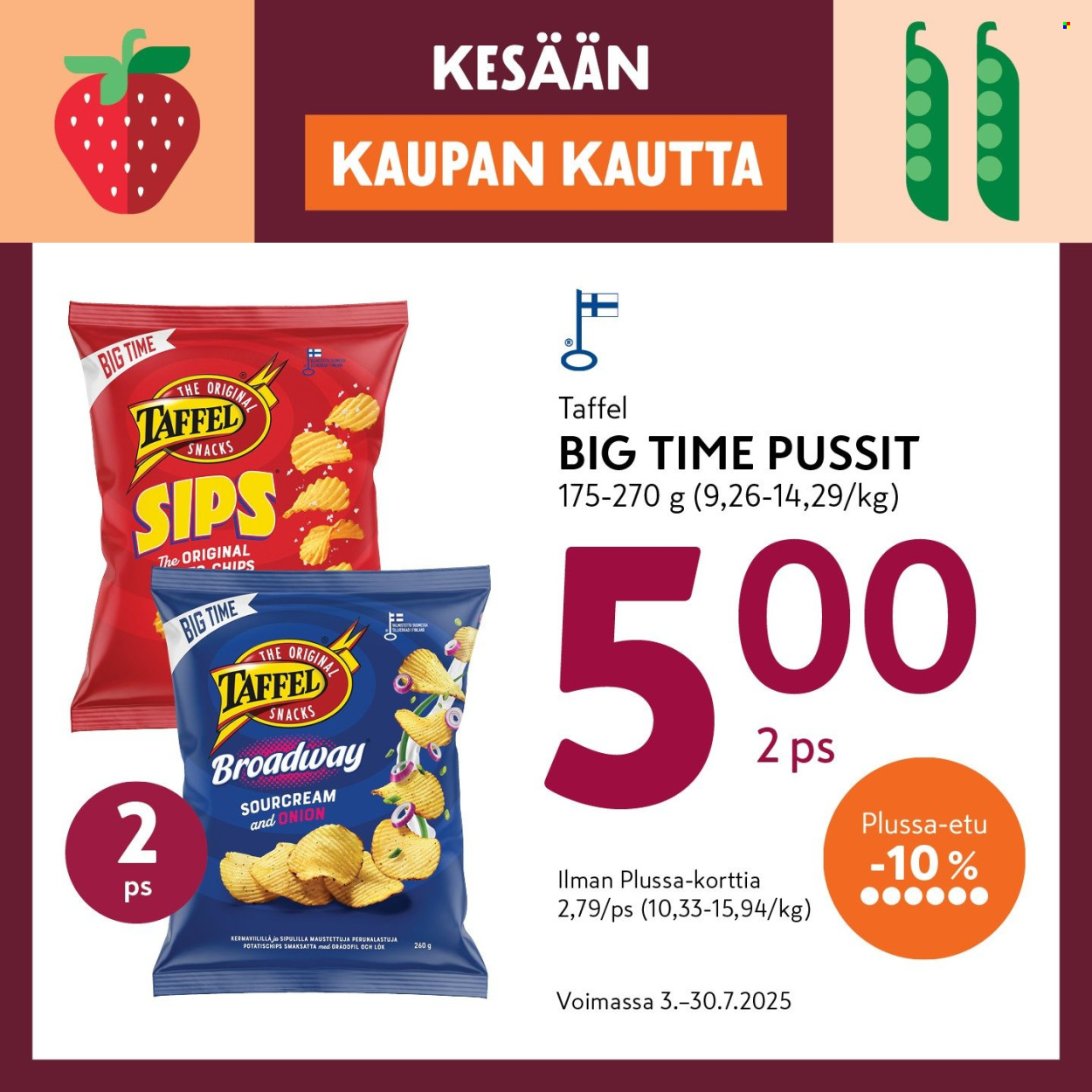 K-market tarjoukset - 03.07.2025 - 30.07.2025. Sivu 9