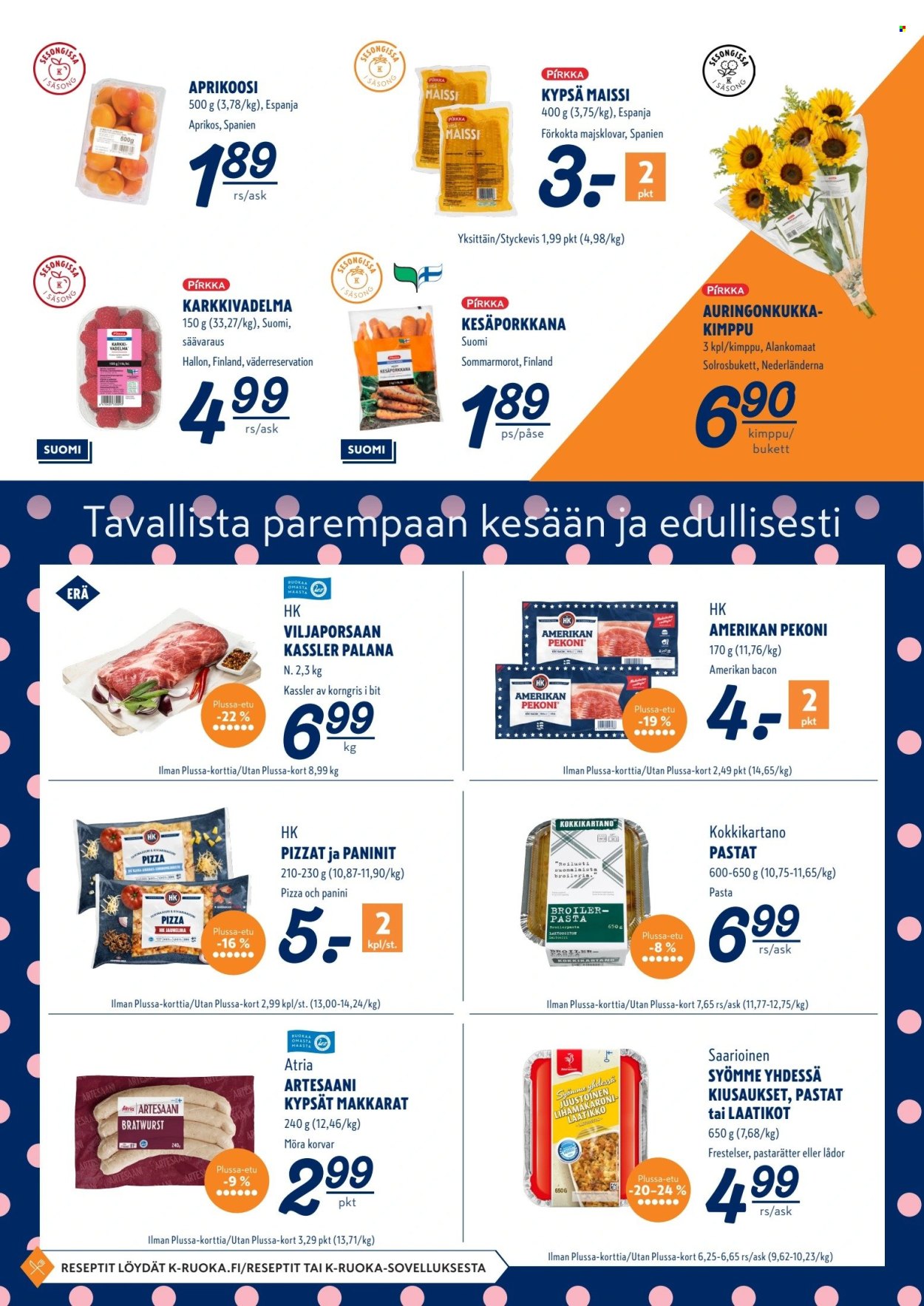 K-Supermarket tarjoukset - 10.07.2025 - 13.07.2025. Sivu 2