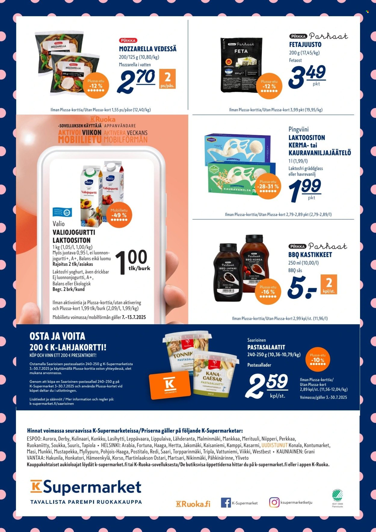 K-Supermarket tarjoukset - 10.07.2025 - 13.07.2025. Sivu 4