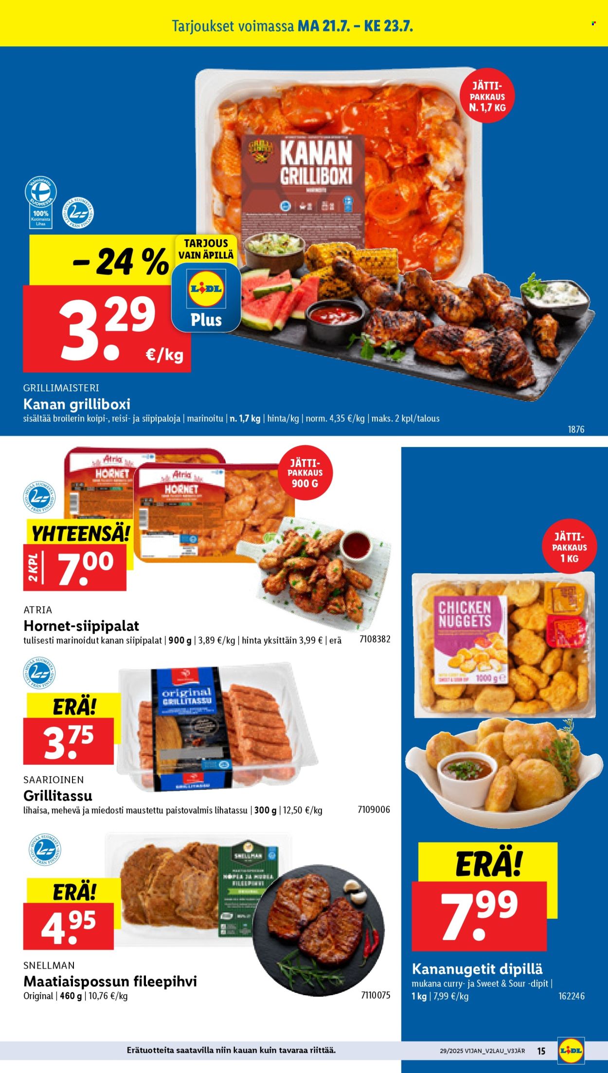 Lidl tarjoukset - 17.07.2025 - 23.07.2025. Sivu 19