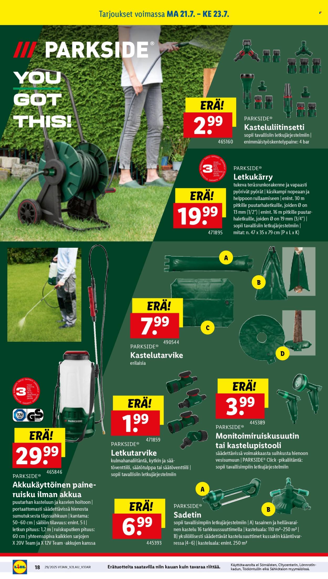 Lidl tarjoukset - 17.07.2025 - 23.07.2025. Sivu 22
