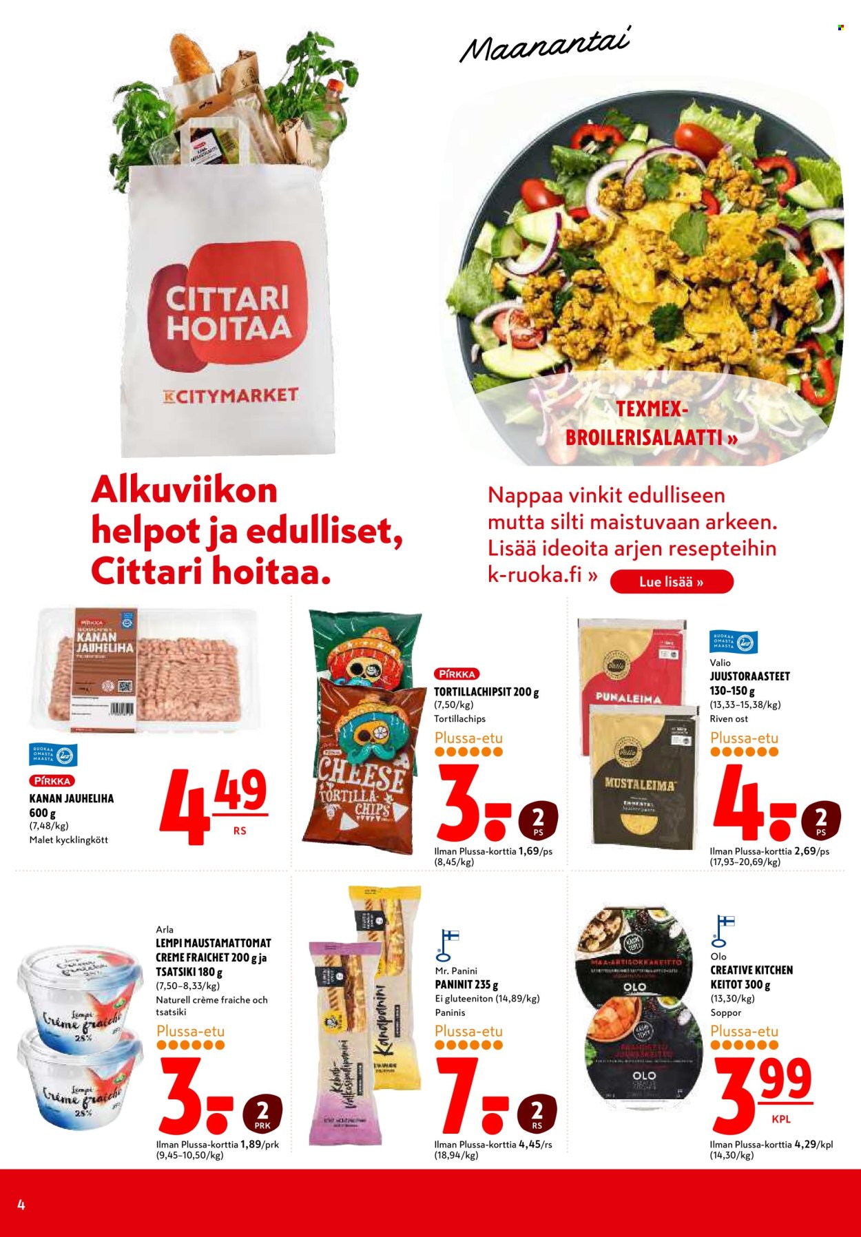 K-citymarket tarjoukset - 14.07.2025 - 23.07.2025. Sivu 4