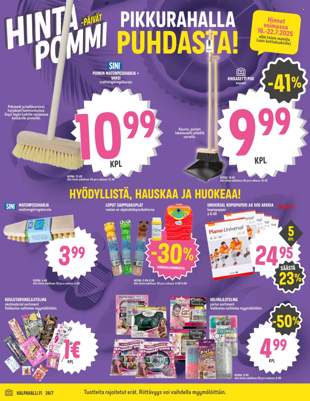 HalpaHalli tarjoukset - 16.07.2025 - 22.07.2025. Sivu 8