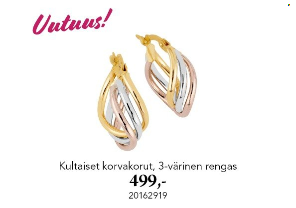 Kultajousi tarjoukset. Sivu 7