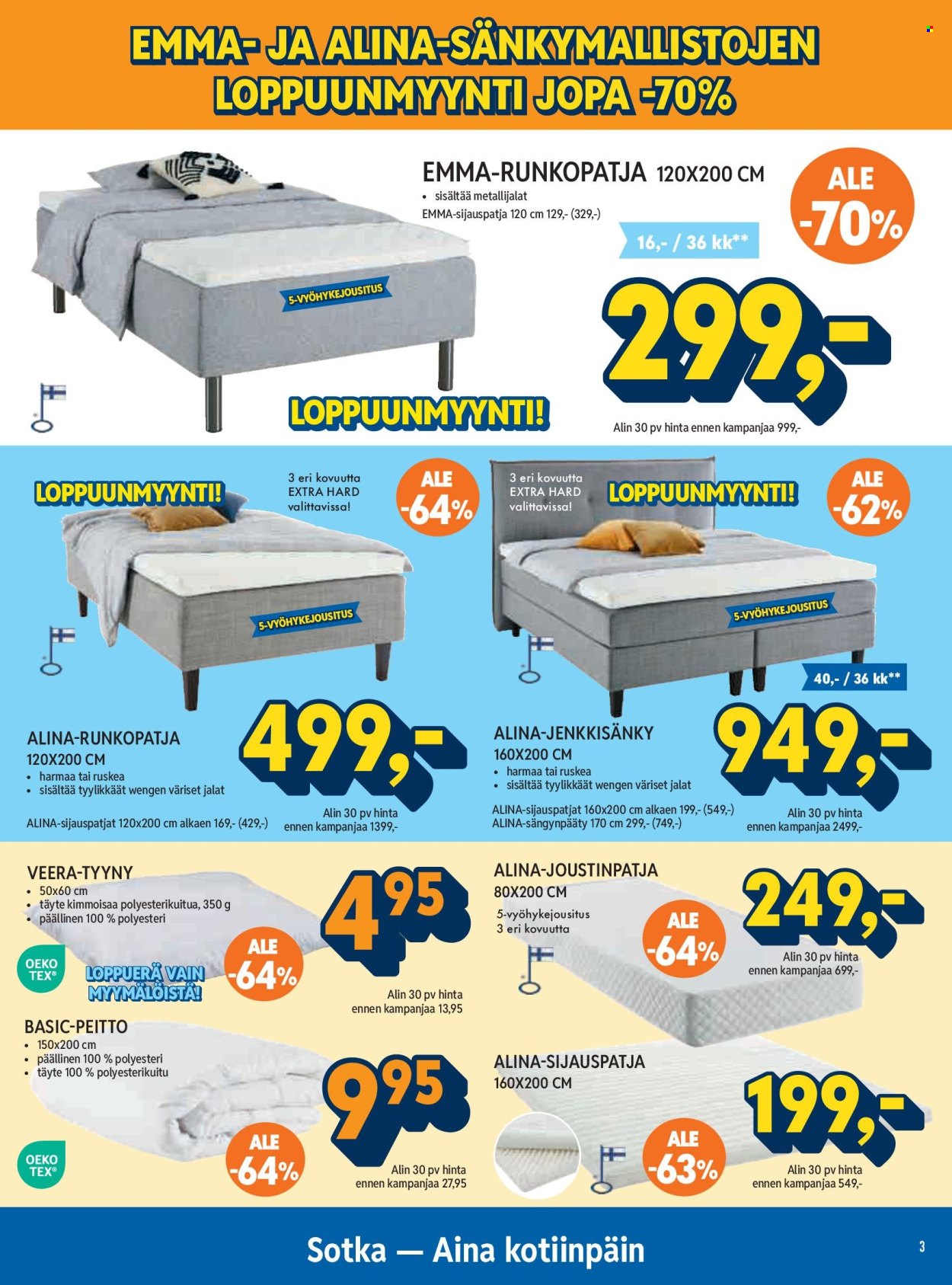 Sotka tarjoukset. Sivu 3