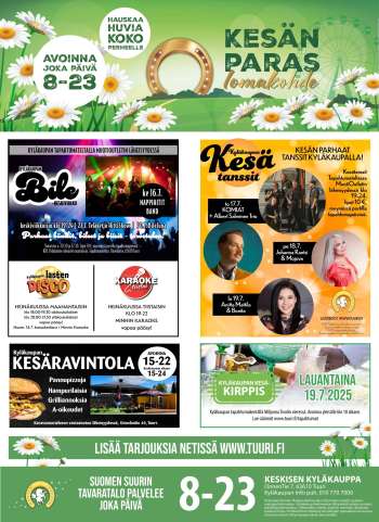 Tuuri tarjoukset  - 16.07.2025 - 22.07.2025.