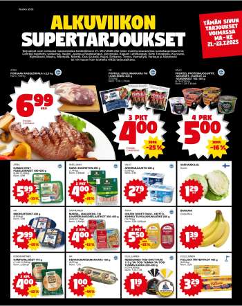 Tokmanni tarjoukset  - 21.07.2025 - 23.07.2025.