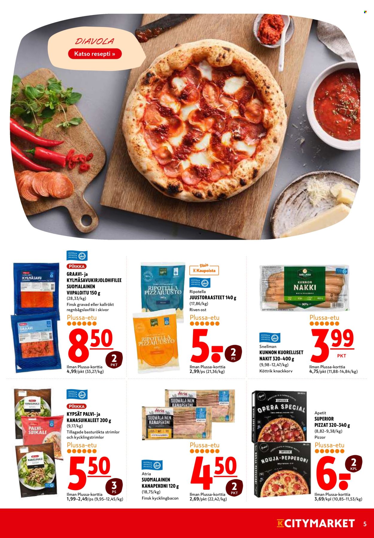 K-citymarket tarjoukset - 17.07.2025 - 23.07.2025. Sivu 5