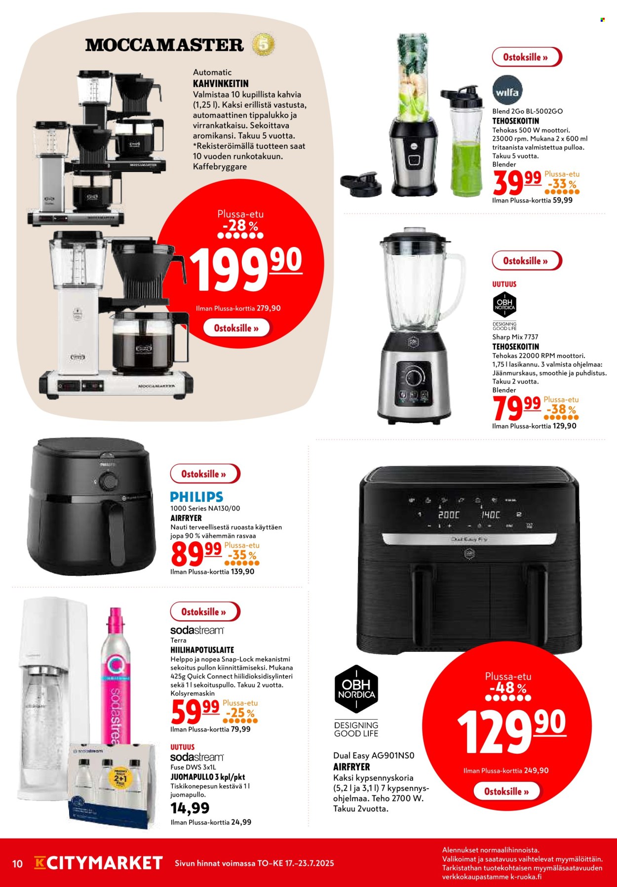 K-citymarket tarjoukset - 17.07.2025 - 23.07.2025. Sivu 10