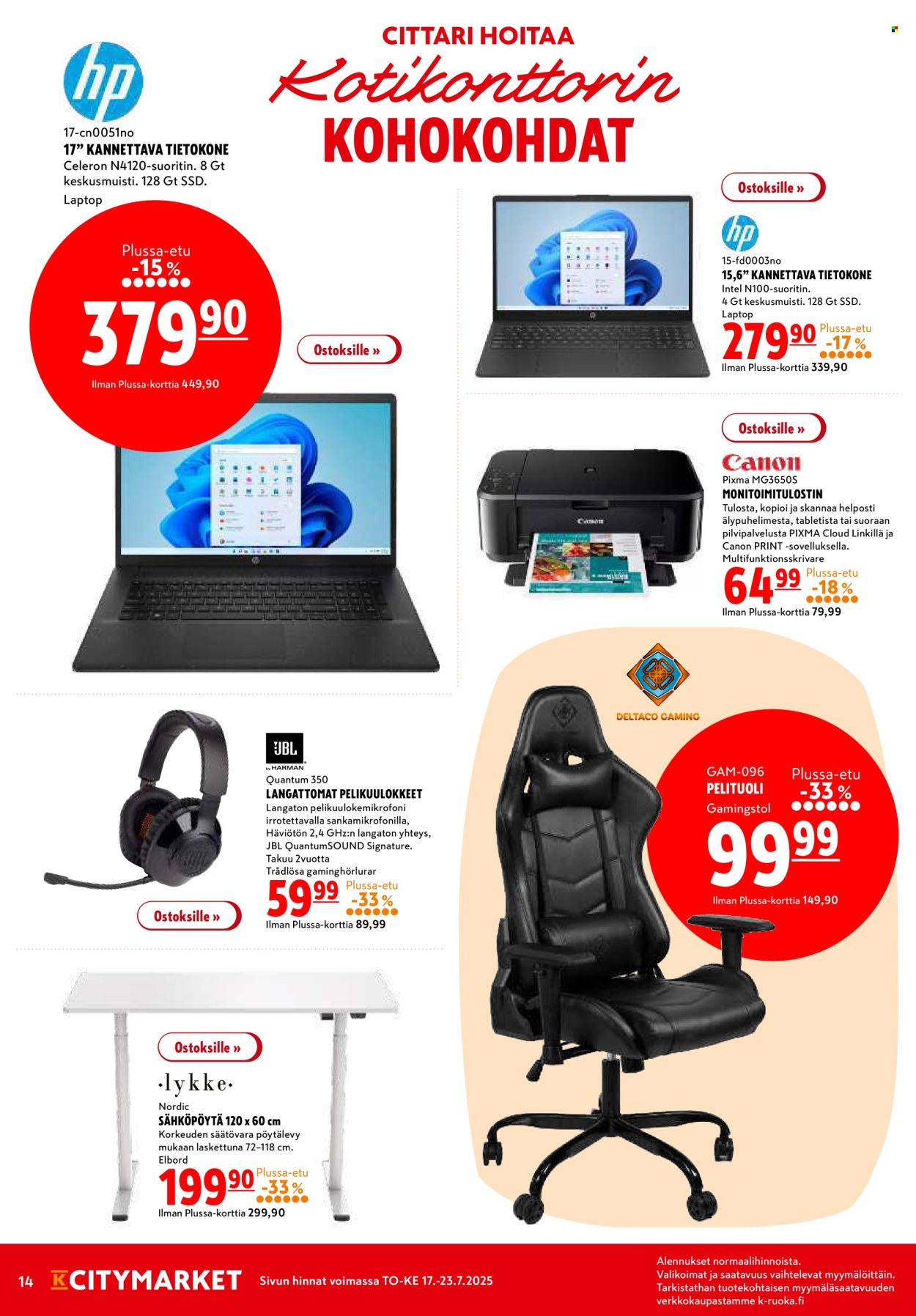 K-citymarket tarjoukset - 17.07.2025 - 23.07.2025. Sivu 14