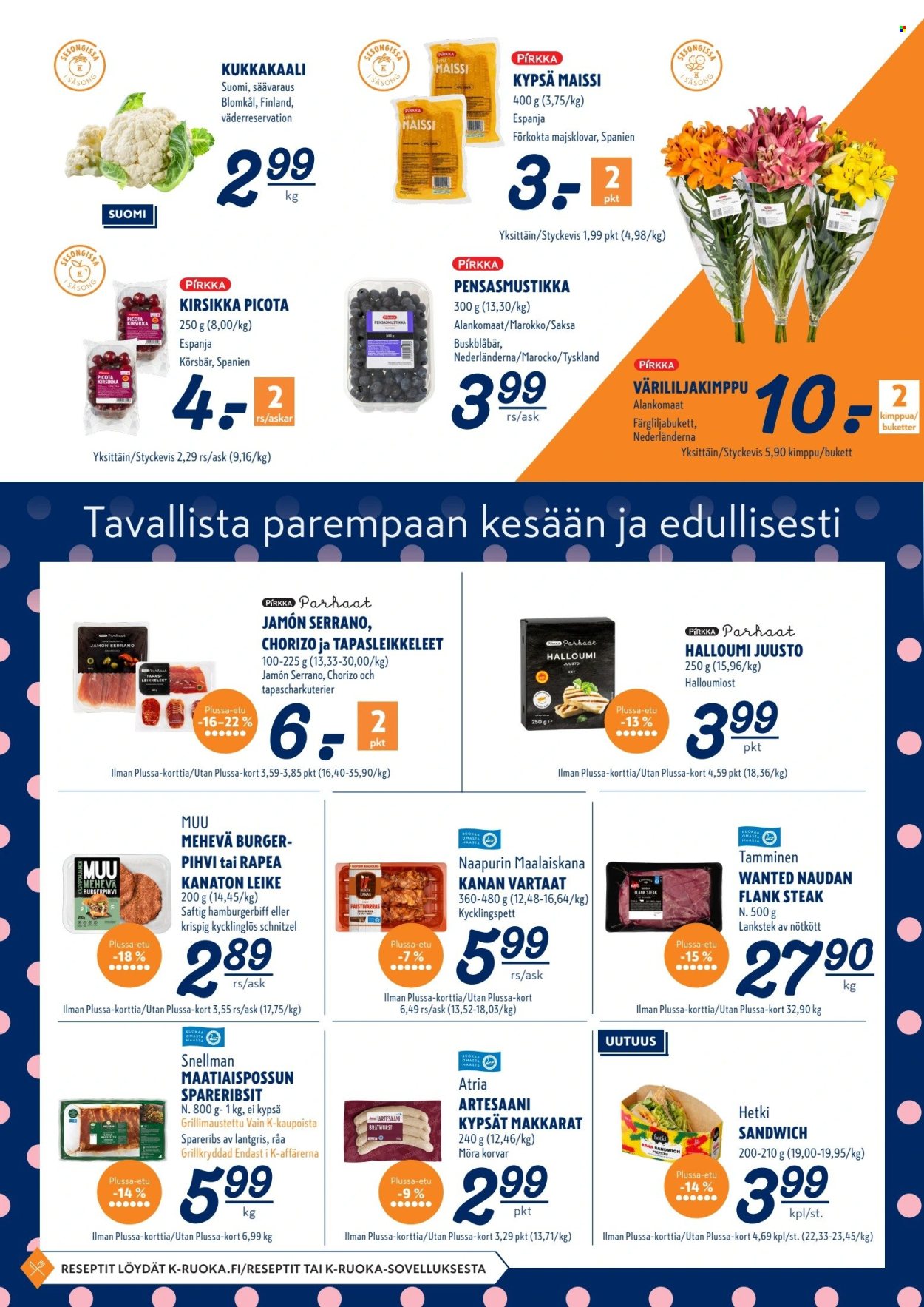 K-Supermarket tarjoukset - 17.07.2025 - 20.07.2025. Sivu 2