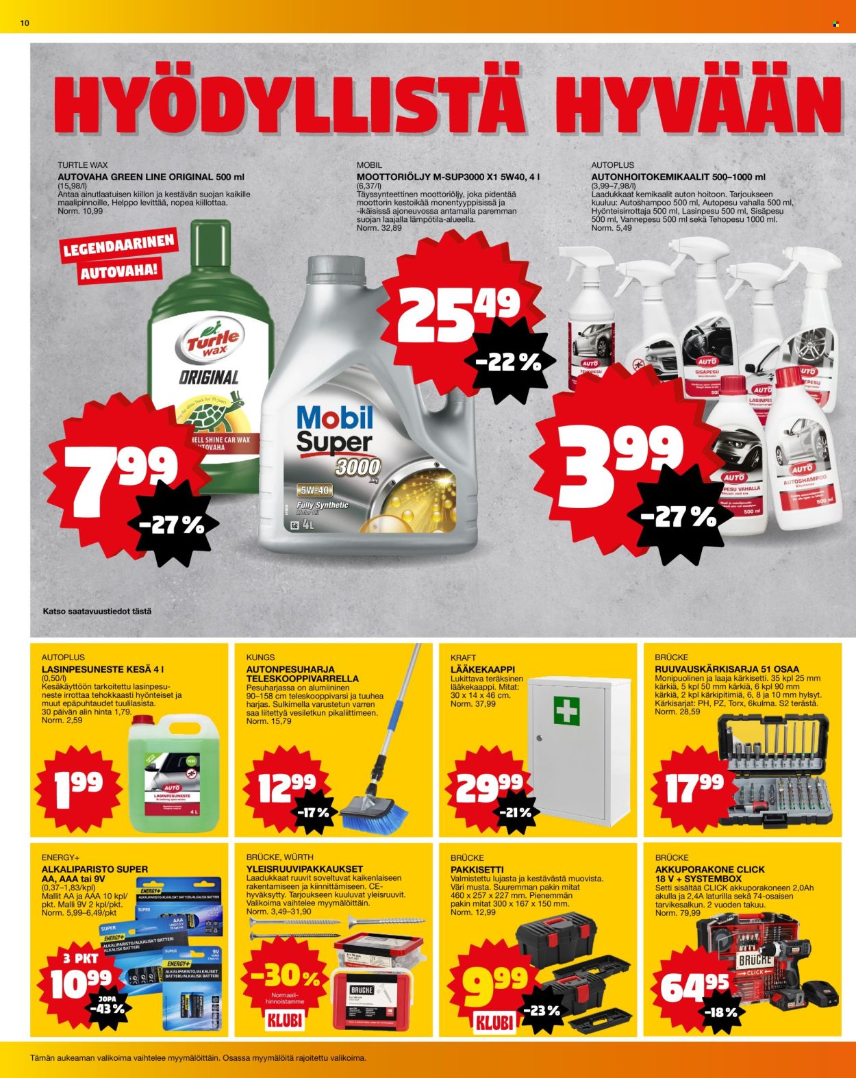 Tokmanni tarjoukset - 21.07.2025 - 27.07.2025. Sivu 10