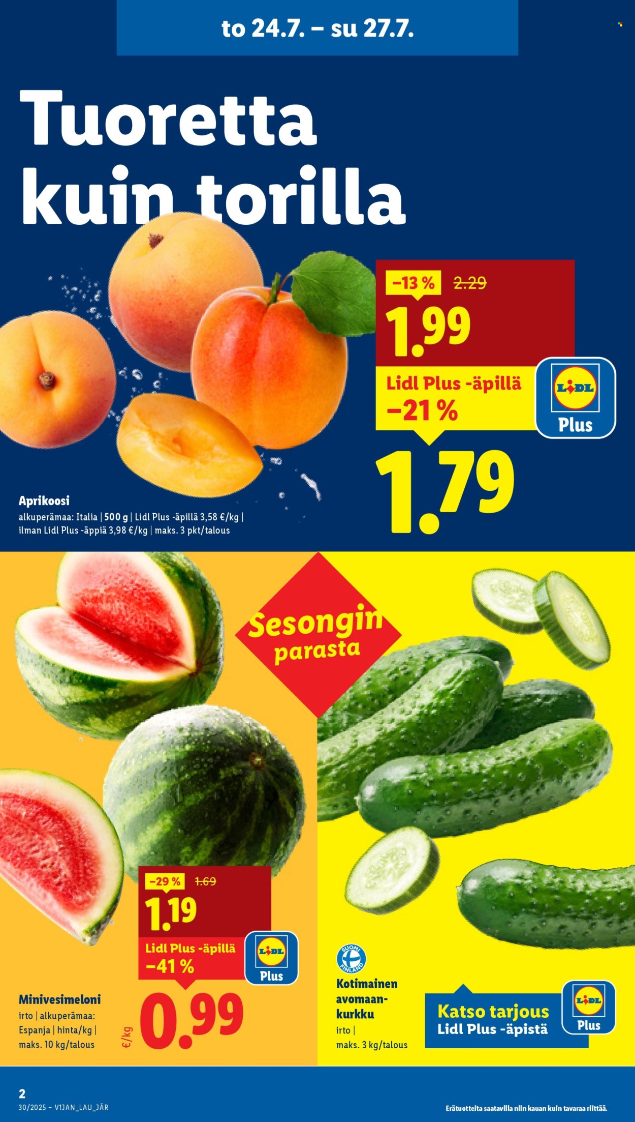 Lidl tarjoukset - 24.07.2025 - 30.07.2025. Sivu 4