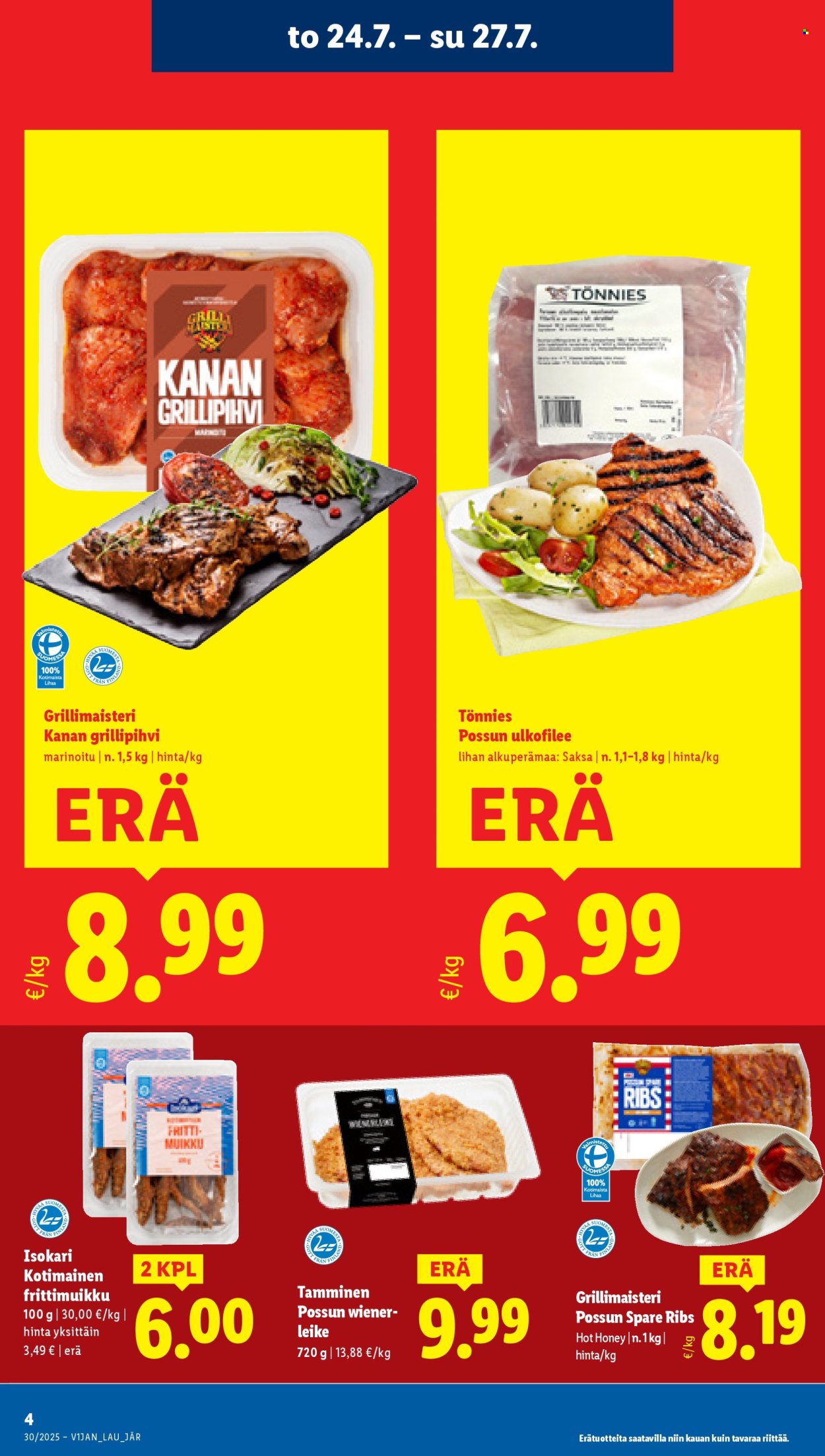 Lidl tarjoukset - 24.07.2025 - 30.07.2025. Sivu 6