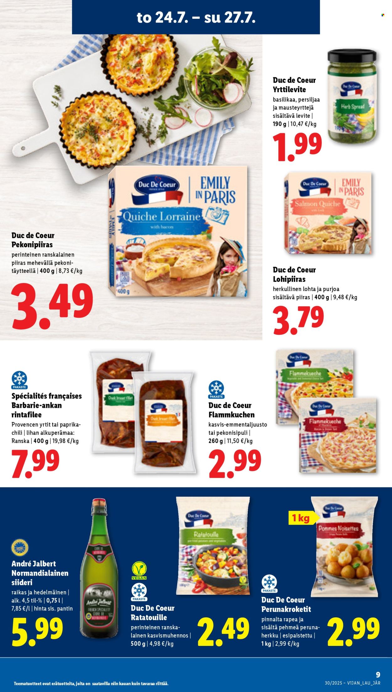 Lidl tarjoukset - 24.07.2025 - 30.07.2025. Sivu 11