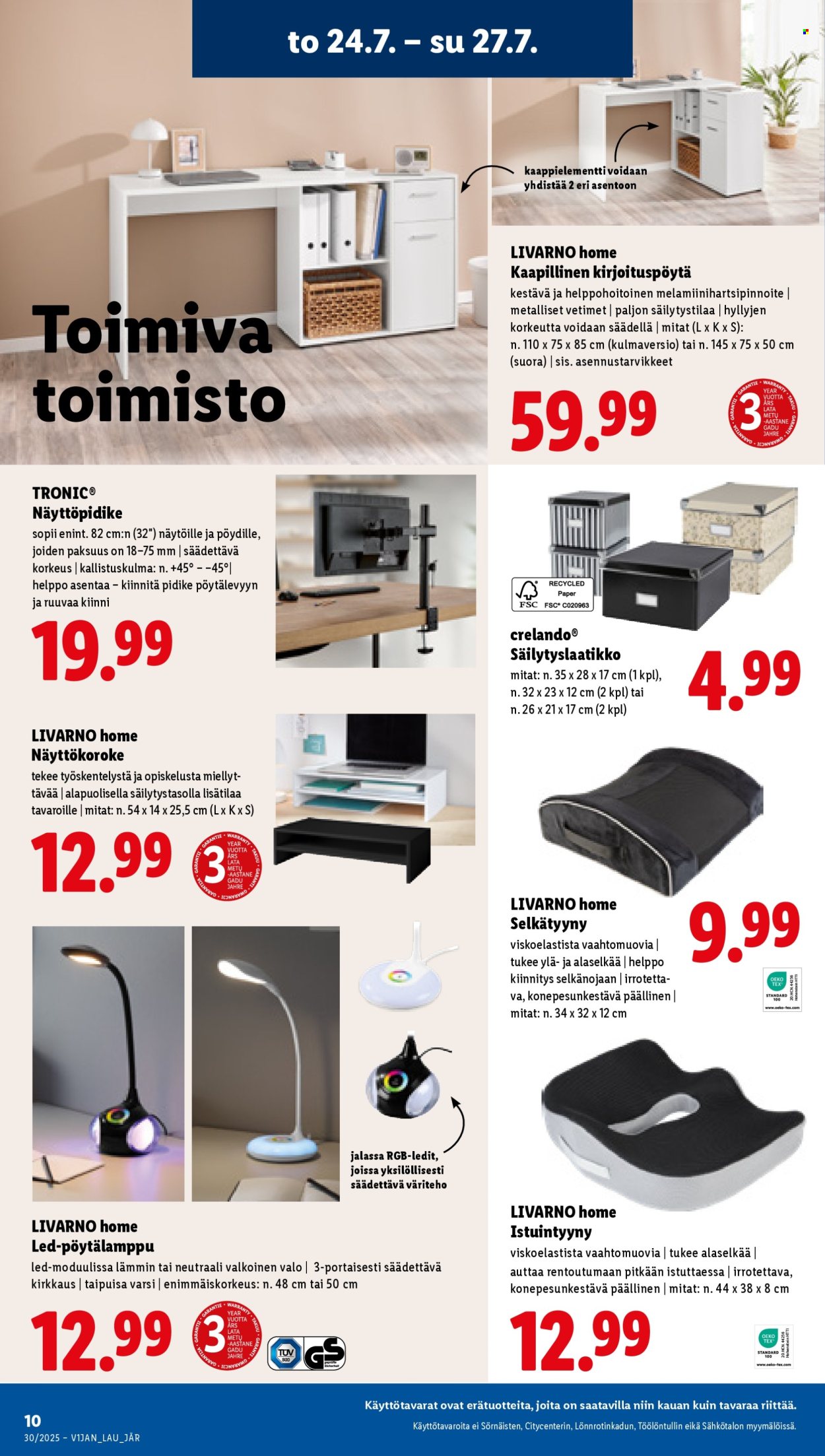 Lidl tarjoukset - 24.07.2025 - 30.07.2025. Sivu 14
