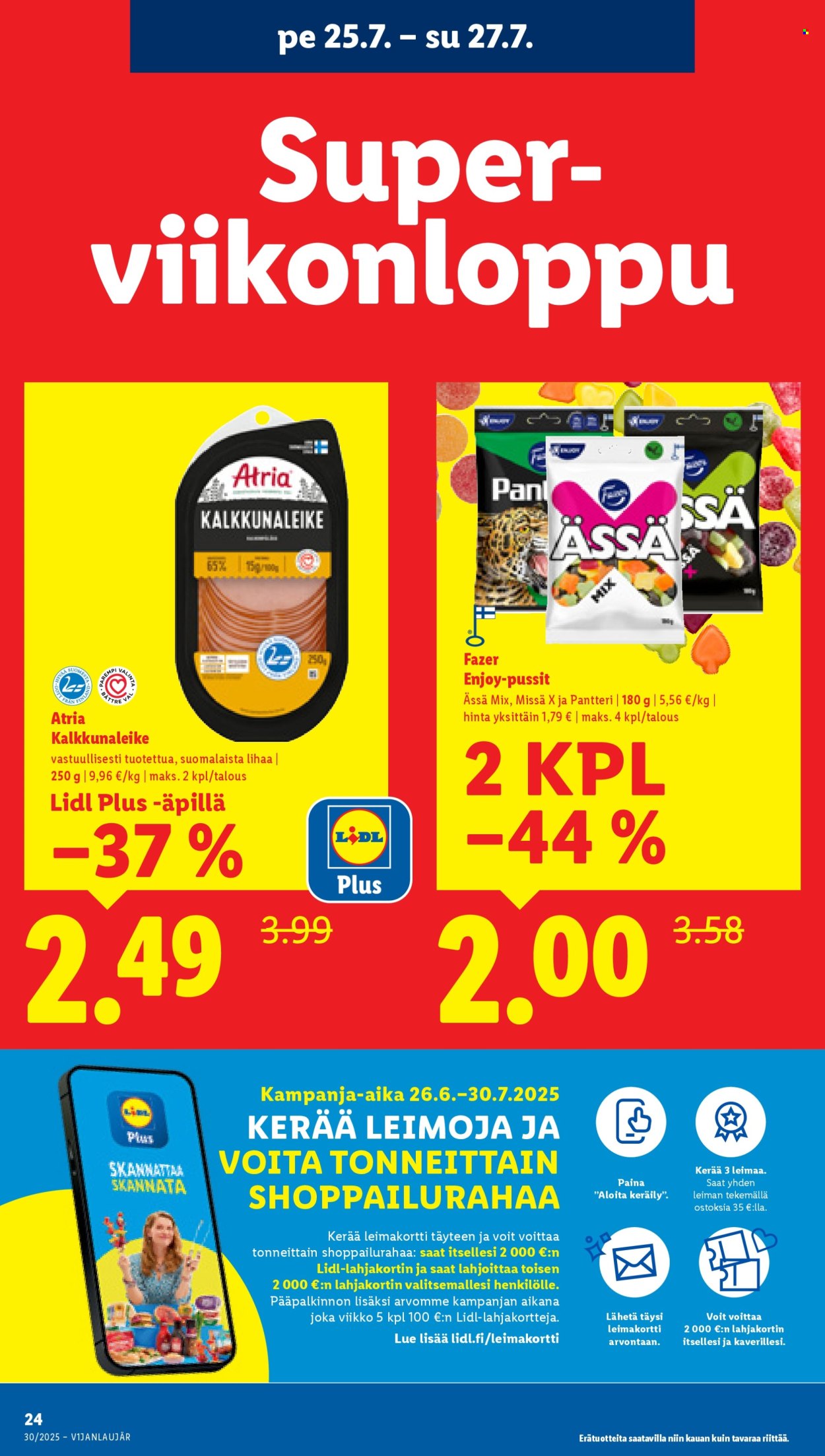 Lidl tarjoukset - 24.07.2025 - 30.07.2025. Sivu 30