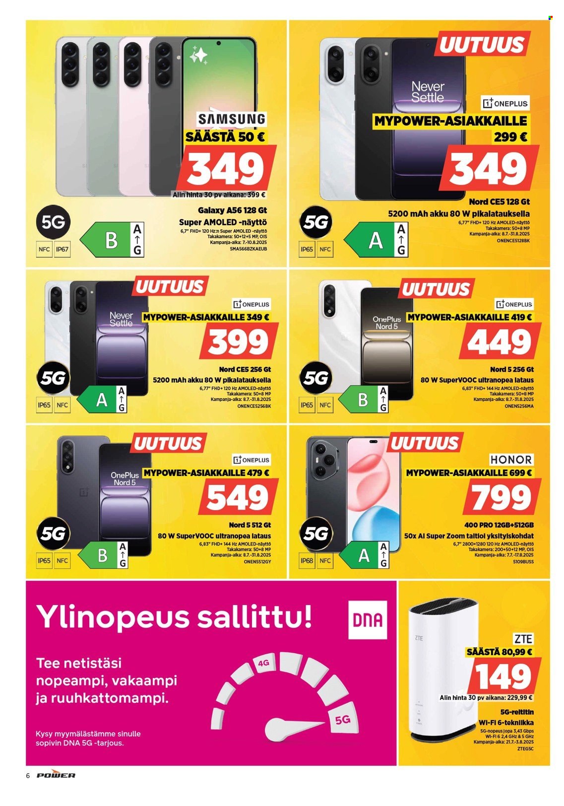 Power tarjoukset. Sivu 6