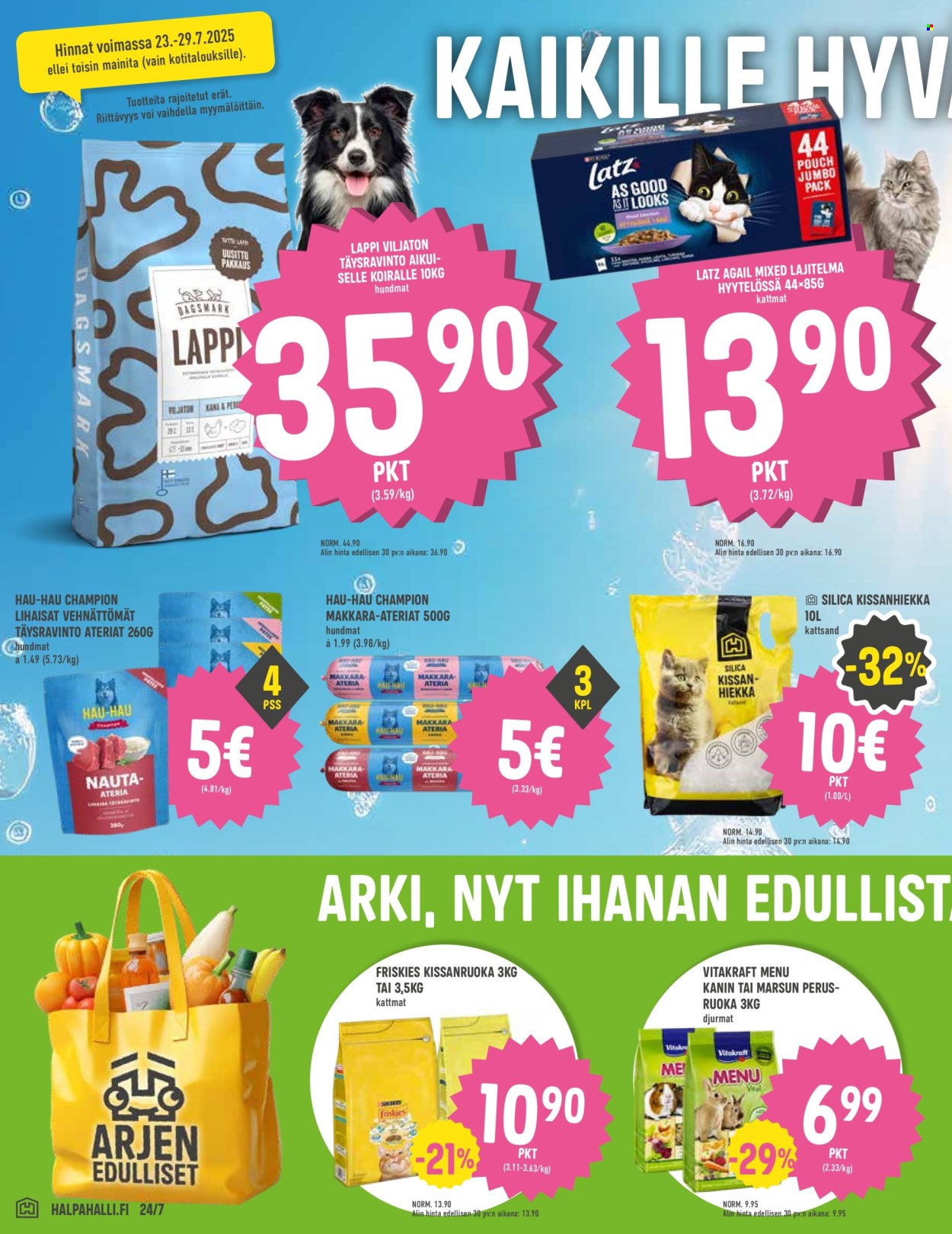 HalpaHalli tarjoukset - 23.07.2025 - 29.07.2025. Sivu 6