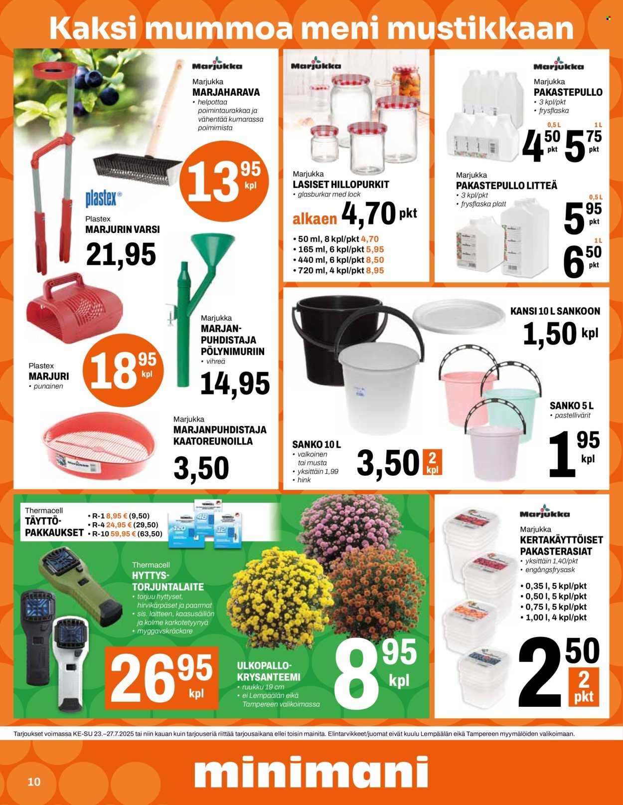 Minimani tarjoukset - 23.07.2025 - 27.07.2025. Sivu 10